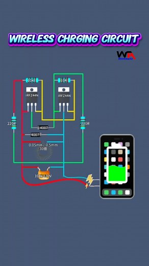 DIY Wireless Charging Circuit Project