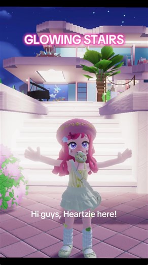 GLOWING STAIRS TUTORIAL 🌟 Do you guys prefer video tutorials or photo tutorials? Let me know in the comments! 💗 #heartopia #heartopiagame #heartopiagip #fyp #cozygamer