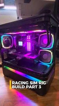 Building the PC for my VR Sim Racing Rig! #pcgaming #pcsetup #gaming #pcbuild #techtok