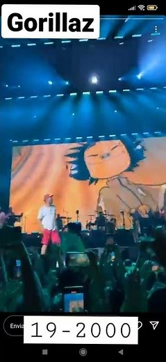 Gorillaz - 19-2000 (en vivo, Bogota)
