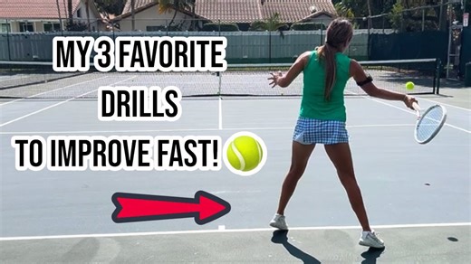 3 solo tennis practice drills to win more matches!