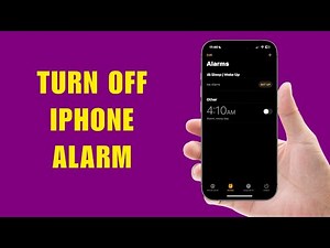 How to Turn Alarm Off on iPhone - Step-by-Step Guide (2025)