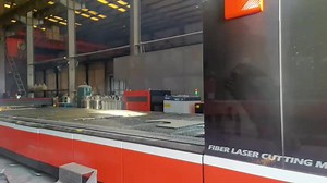 DNE fiber laser plate cutter and tube cutter in customer factory. DNE Laser, Best service, Best value. | DNE LASER