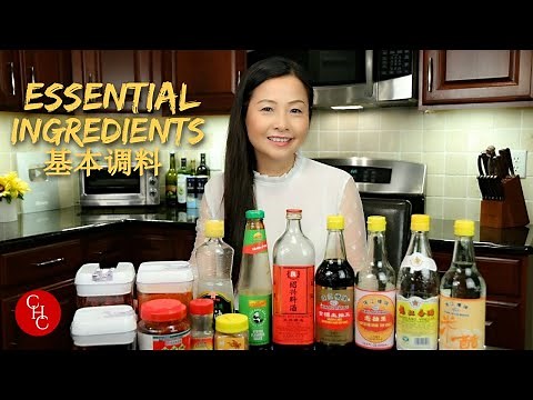 Essential Ingredients for Chinese Cooking and must-have Sichuan cuisine ingredients | 基本调料和川菜调料