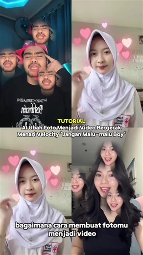 Tutorial AI Edit Video Joget Malu Malu Boy