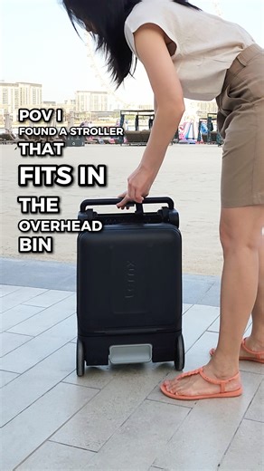 Traveling with kids doesn’t have to be stressful. TernX turns from carry on to stroller in seconds, with quick access storage for all the essentials. No gate check. No juggling. No worries. Travel lighter. Move easier. Enjoy the journey. | TernX