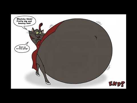 Jessica Cat Inflation (Comic with SFX)
