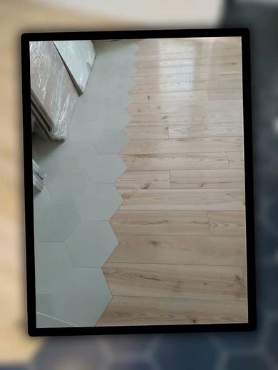 How to Make a Tile to Wood Floor Transition