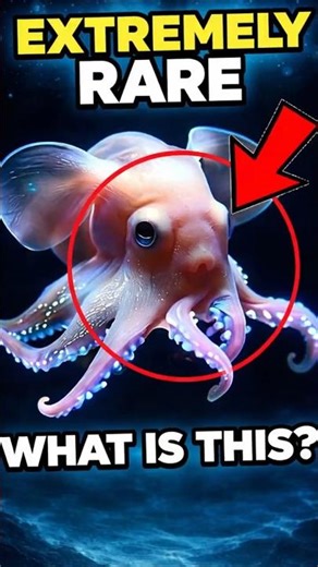 Don’t Touch This ‘Cute Alien’ in the Ocean 😳🐙 (Dumbo Octopus)
