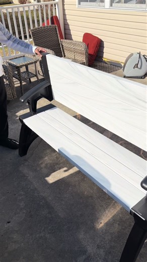 Convert a bench#convertabench #patiofurniture #tiktokshopcreatorspicks #qvc #bench