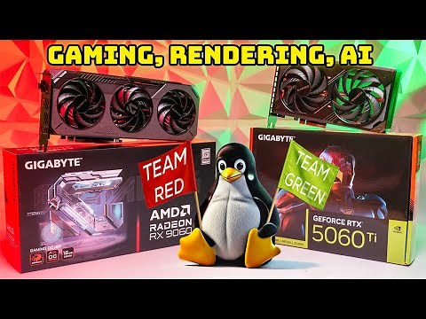 Who Wins on Linux in 2025? AMD vs NVIDIA Face-Off!