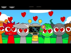 sprunki animation all characters fell in love kiss subscribe to the channel put likes