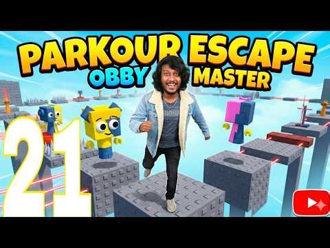 Parkour Escape Obby Master - Obby Prison Run - Full Gameplay Walkthrough (iOS, Android)