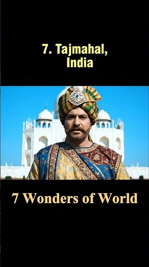 List of 7 wonders of world