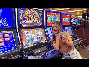 I Went For The 15 FREE SPINS BONUS On THIS Cleopatra Slot!!!