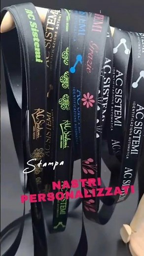 Print custom satin ribbons from Canva #canva #satinribbons #customribbons
