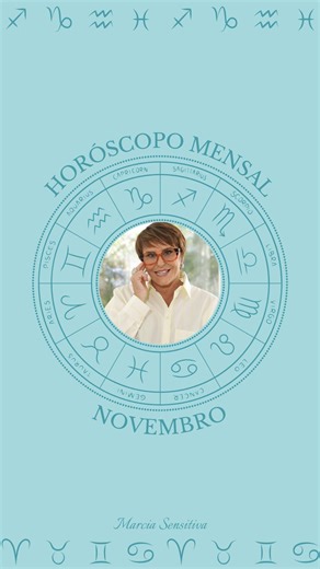 Horóscopo de NOVEMBRO 2025, por Márcia Fernandes O décimo primeiro mês em nosso calendário atual representa uma transição entre o velho e o novo, o tempo de término e novos começos. Inúmeras culturas antigas reverenciavam os espíritos de seus ancestrais nesta época. E isto se reflete até hoje no dia de Finados. Na numerologia é o mês 11 que traz a força do número mestre, de aprendizado e coragem para enfrentar até aquilo que nos é desconhecido. Isso significa que ele carrega uma energia mais sut