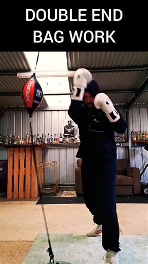 Double End Bag Boxing Training