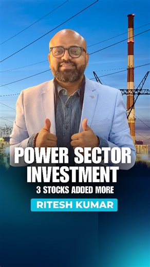 Ritesh Kumar on Instagram: "Power Sector Invested Today | 02Jan #sharemarketindia . . . . As investors, we cannot ignore the Power Sector. As the economy grows, our demand for electricity is never-ending. Homes, Schools, Factories, Industries, Offices, Data Centres…..Everything runs on continuous power supply. And the sector is at a major inflection point. India is rapidly moving towards renewables, energy storage, and massive grid expansion, backed by a long-term vision of 500 GW non-fossil fue