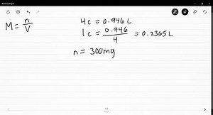 SOLVED:A cup of coffee may contain as much as 300 milligrams of caffeine, C8 H10 N4 O2(s) . Calculate the molarity of caffeine in one cup of coffee (4 cups=0.946 liters).