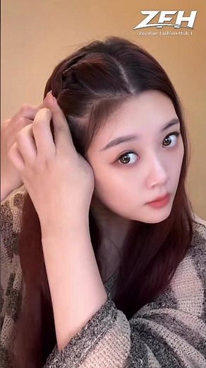 The Easiest Way to Create a Gorgeous Hairstyle! ✨😍 #shorts