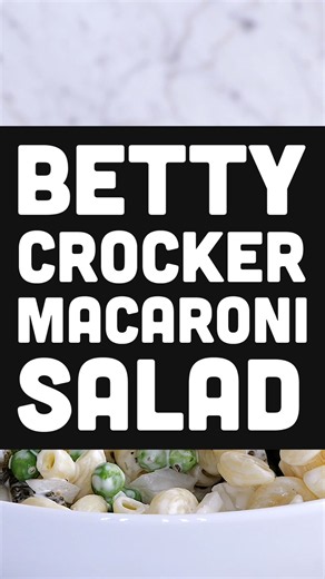 Betty Crocker Macaroni Salad from 1961 🥗 #recipe #easyrecipe