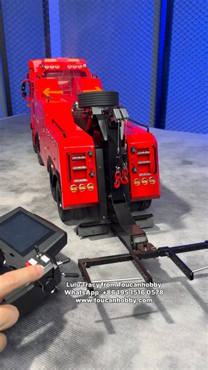 Full metal hydraulic functions of the Tamiya upgraded FH16 tow truck in 1/14 scale 🤩 BUY NOW: https://www.toucanhobby.com/HydraulicTamiyaTowTruck #Rc #Toucanhobby #constructionrc #tow #truck #towing #Tamiya #RC #hydraulic #rcmodel #rccar | Toucanhobby RC Model