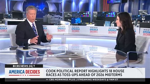 CBS News - There are 18 U.S. House races the Cook...