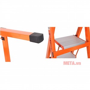 Thang ghế 4 bậc Nikawa NKS04 - Thang ghế có tay vịn