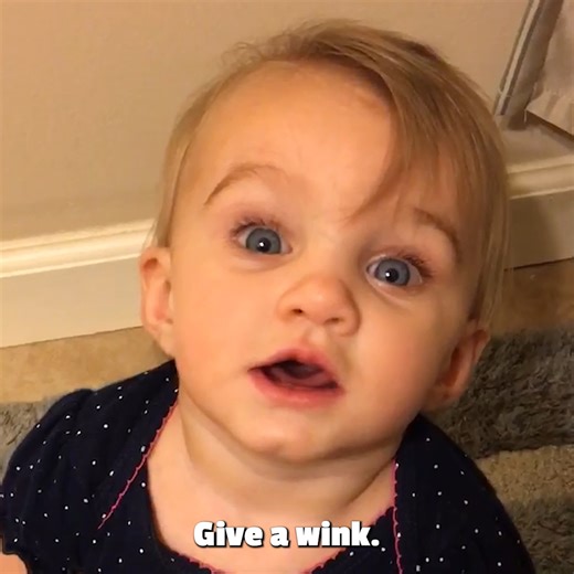Is there anything cuter than a baby trying to wink? | All The Babies