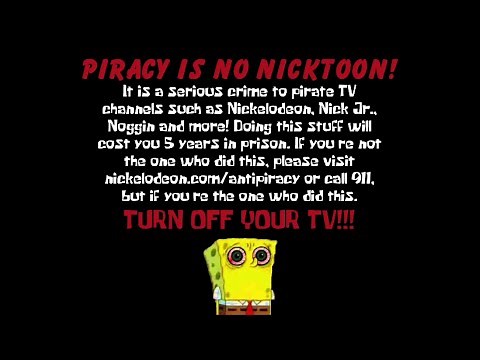 Nickelodeon Anti-Piracy Screen (2003-2006, 2ND MOST POPULAR VIDEO)