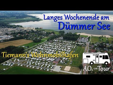 Kurzurlaub mit dem Wohnmobil am Dümmer See auf Tiemann's Wohnmobilhafen (Stellplatz)