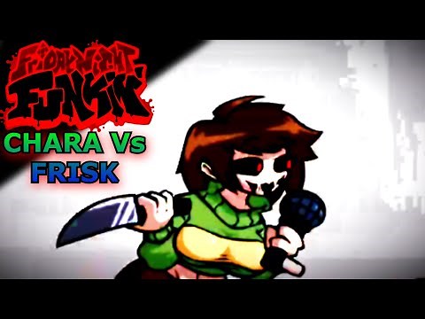 CHARA Fanon Vs FRISK - (The-date, Red-Flag, GTFO) Neko - Friday Night Funkin' - Mod Multiplayer 3.2