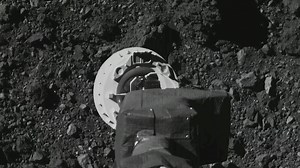 149K views · 1.4K shares | A NASA spacecraft descended to an asteroid and momentarily touched the surface to collect a handful of cosmic dust. Michael Daly, lead scientist for the instrument that mapped the asteroid's surface, answered some questions from two special guests. | CBC News | Facebook