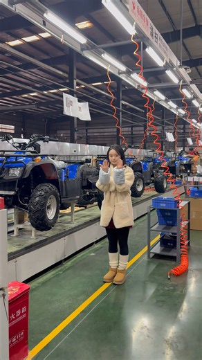 Chongqing Diligence General Machinery Co., Ltd. on Instagram: "Cargo atv assembly line~#offroad4x4 #utility#quad #vehicle #satisfying #gasoline #wholesale #chinafactory #productionline"