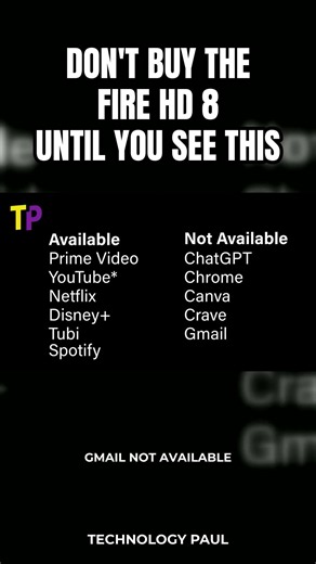 Don't buy the Amazon Fire HD 8 until you see this #Shorts