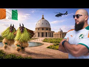 Visiting The Largest Church In The World & Admiring Goli Dance In Yamoussoukro, Ivory Coast 🇨🇮