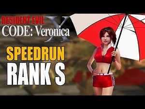 SPEEDRUN RESIDENT EVIL CODE VERONICA RANK S 01:48:05