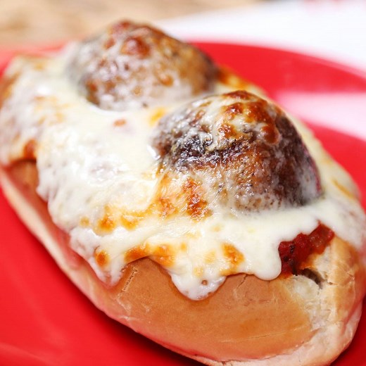 1.8M views · 6.8K shares | Chicken Parm Meatball Sub Save this...
