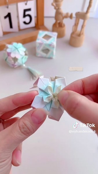 Hướng dẫn gấp đồ trang trí từ giấy#origami #diy #handmade