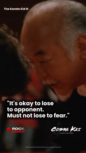 Mr Miyagi reminds us that true strength isn’t about winning — it’s about facing your fear. 💬🧠💪 📺 The Karate Kid I 24 June, Tuesday, 20:00 (GMT 8) 📺 The Karate Kid II 24 June, Tuesday, 22:00 (GMT 8) 📺 The Karate Kid III 29 June, Sunday, 22:55 (GMT 8) 🎬 As the legacy continues on the big screen with Karate Kid: Legends, relive where it all began — only on ROCK Entertainment. 🥋✨ 🔗 rockentertainment.com/cobra-kai 🔍 Follow us: • instagram.com/rockentertainment.official • threads.net/@rocken