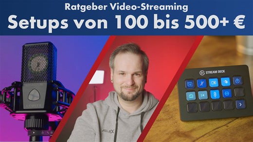 Streaming-Setups ab 100 € | Ratgeber Streaming & Online-Meetings