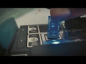 RJ45 Connector for Loopback Test.