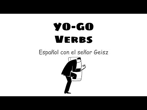 Irregular Present Tense | YO-GO Verbs