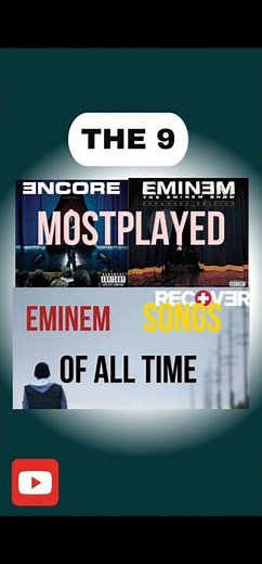 “The 9 Most-Streamed Eminem Songs of All Time”