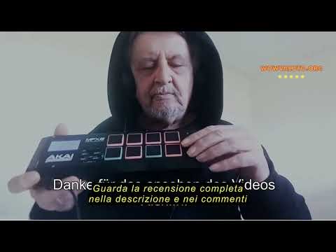Recensione del AKAI Professional MPX8 - Campionatore MIDI Controller con Libreria di Suoni, Campioni