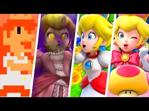 Evolution of Princess Peach Transformations (2000 - 2019)