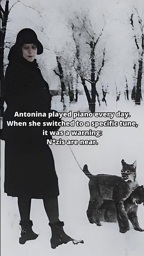 How the Zookeeper’s Wife Hid Jewish Children in Animal Cages from the N*zi #wwiiheroes #untoldstory
