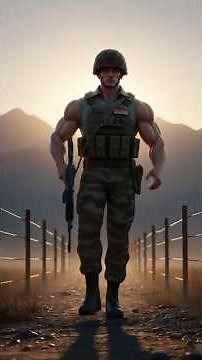 सीमा का शेर | The Lion of the Border | Indian Army 5D Animation Story"Soldier Animation