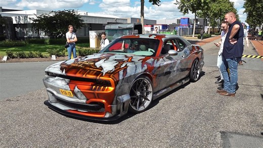 1060HP Challenger SRT8 1of1 Straight Pipe Build